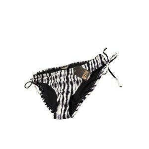 NWT Converse One Star Striped Swim Bottoms Black Small